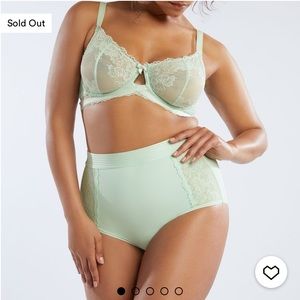 Savage X Fenty High-Waisted Lace Brief